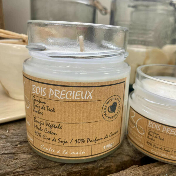 Bougie - Bois précieux