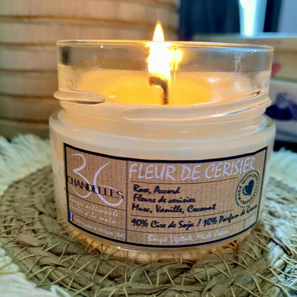 Bougie - Fleur de cerisier