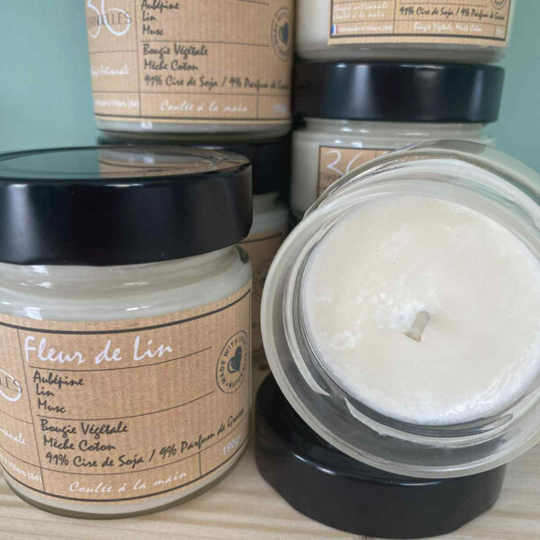 Bougie - Fleur de Lin