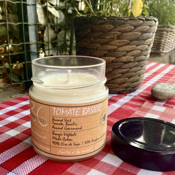 Bougie - Tomate-Basilic